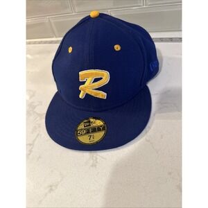 New Era 59FIFTY Cool BaseTacoma Rainiers MiLB Fitted Hat Cap Size 7 5/8 New rare